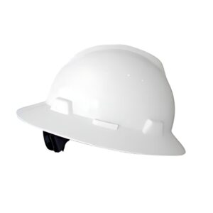 Cascos MSA ala ancha Blanco