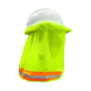 Cubrenucas con reflejante amarillo neón