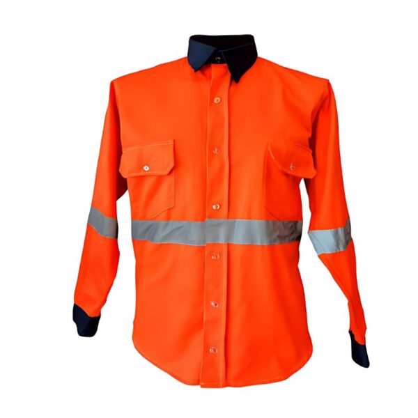 Camisa con reflejante textil de 2 pulgadas