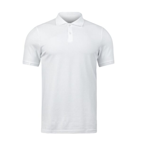 Playera Tipo Polo - Blanco