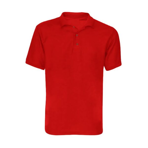 Playera Tipo Polo - Rojo