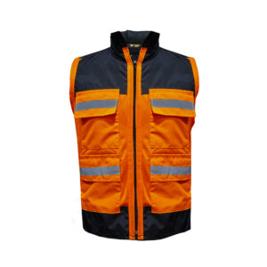 Modelo Bicolor Naranja & Negro