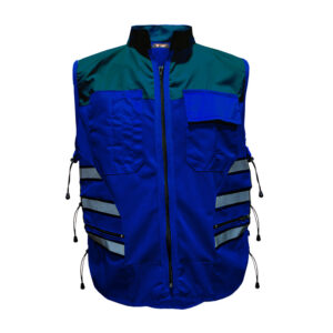 Modelo Bicolor Azul Rey & Negro
